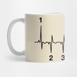 Motorcycle Heartbeat Gear Shift RPM EKG Mug